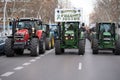 Demonstration of Farmers protesting against unfair prices