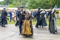 A demonstration of folk dancing at the sheepshearingfestival in Exloo, the Netherlands 5