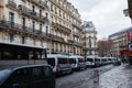 Demonstration of `Gilets Jaunes` in Paris, France Royalty Free Stock Photo