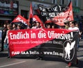 Demonstration on May Day in Berlin Royalty Free Stock Photo