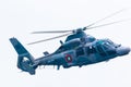 Panther naval helicopter aerial aerobatics