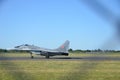 Demonstration perfomance MIG29 on Poznan Air Show