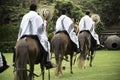 Demonstration of the Peruvian Paso horse mounted by his chalan