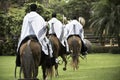 Demonstration of the Peruvian Paso horse mounted by his chalan