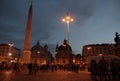 Demonstration in Piazza del Popolo, Rome