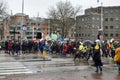 Demonstrations march for stronger climate change policies in the Netherlands