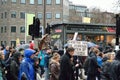 Demonstrations march for stronger climate change policies in the Netherlands