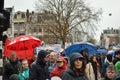Demonstrations march for stronger climate change policies in the Netherlands