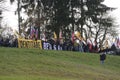 Refugees demonstrations in Spielberg, Austria