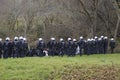 Refugees demonstrations in Spielberg, Austria