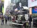 Actors Equity and SAG Members Picketing During Strike in Times Square, Manhattan, August, 2023