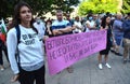 Demonstrators attend an anti-government protest in Sofia, Bulgaria July 15, 2020