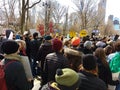 New York Crowd, March for Our Lives, NYC, NY, USA Royalty Free Stock Photo