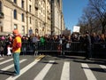 Crowd Control, March for Our Lives, Gun Violence, Protest, NYC, NY, USA Royalty Free Stock Photo