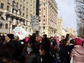 Women`s March Crowd, NYC, NY, USA