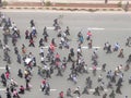 Demonstrators in Narobi Royalty Free Stock Photo