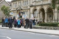 NHS Demonstration in Weston-super-Mare, UK Royalty Free Stock Photo