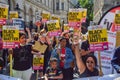 Black Lives Matter protest, London, UK July 2021