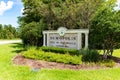 Demopolis Alabama welcome sign, founded in 1817