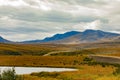 Dempster Highway in Richardson Mountains NWT Canada Royalty Free Stock Photo