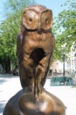 Den Haag. Monument of the owl