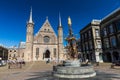 View of the Inner Court or Binnenhof a complex of buildings in t Royalty Free Stock Photo