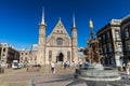 View of the Inner Court or Binnenhof a complex of buildings in t Royalty Free Stock Photo