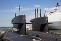 DEN HELDER, THE NETHERLANDS - JUL 7, 2012: Dutch Navy Walrus-class submarine moored during the Dutch Navy Days