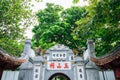 Den ngoc son temple in Hanoi, Vietnam Royalty Free Stock Photo