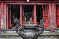 Den Ngoc son temple, Hoan Kiem Lake, Hanoi. Royalty Free Stock Photo