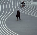 Den sorte plads, Modern public park in Copenhagen, Danemark