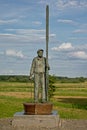 `Den Toeter` statue in Tielrode, Flanders, Belgium Royalty Free Stock Photo