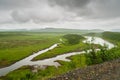 Denali highway Royalty Free Stock Photo