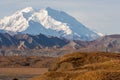 Denali National Park Alaska Autumn Landscape Royalty Free Stock Photo