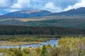 Denali National Park, Pacific north west mountains, Alaska Landscape Photography Royalty Free Stock Photo