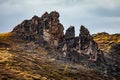 Denali national park view from Savage river Canyon trail Royalty Free Stock Photo