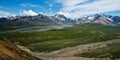 Denali's Polychrome Pass Royalty Free Stock Photo