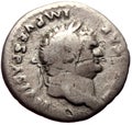 denarius Titus Royalty Free Stock Photo