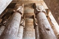 Dendera temple in egypt