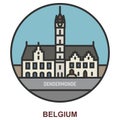 Dendermonde. Cities and towns in Belgium