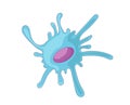 Dendritic cell vector illustration Royalty Free Stock Photo