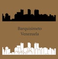 Barquisimeto, Venezuela city silhouette