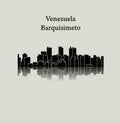 Barquisimeto, Venezuela city silhouette