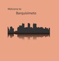 Barquisimeto, Venezuela city silhouette