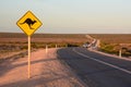 The Road To Monkey Mia. Denham. Shark Bay. Western Australia