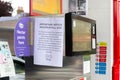 DENHAM, ENGLAND - 25 September 2021: Esso petrol station limiting purchases to ÃÂ£30 per vehicle amid fuel shortage crisis