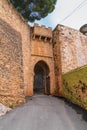 Denia castle entrance Alicante Spain