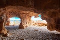 Denia Las rotas beach caves of alicante