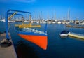 Denia marina boats in Nautico at Alicante Royalty Free Stock Photo