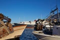 Denia marina boats port in Alicante Spain